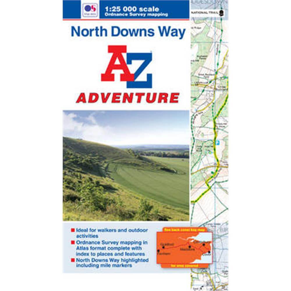 North Downs Adventure Atlas (Paperback)
